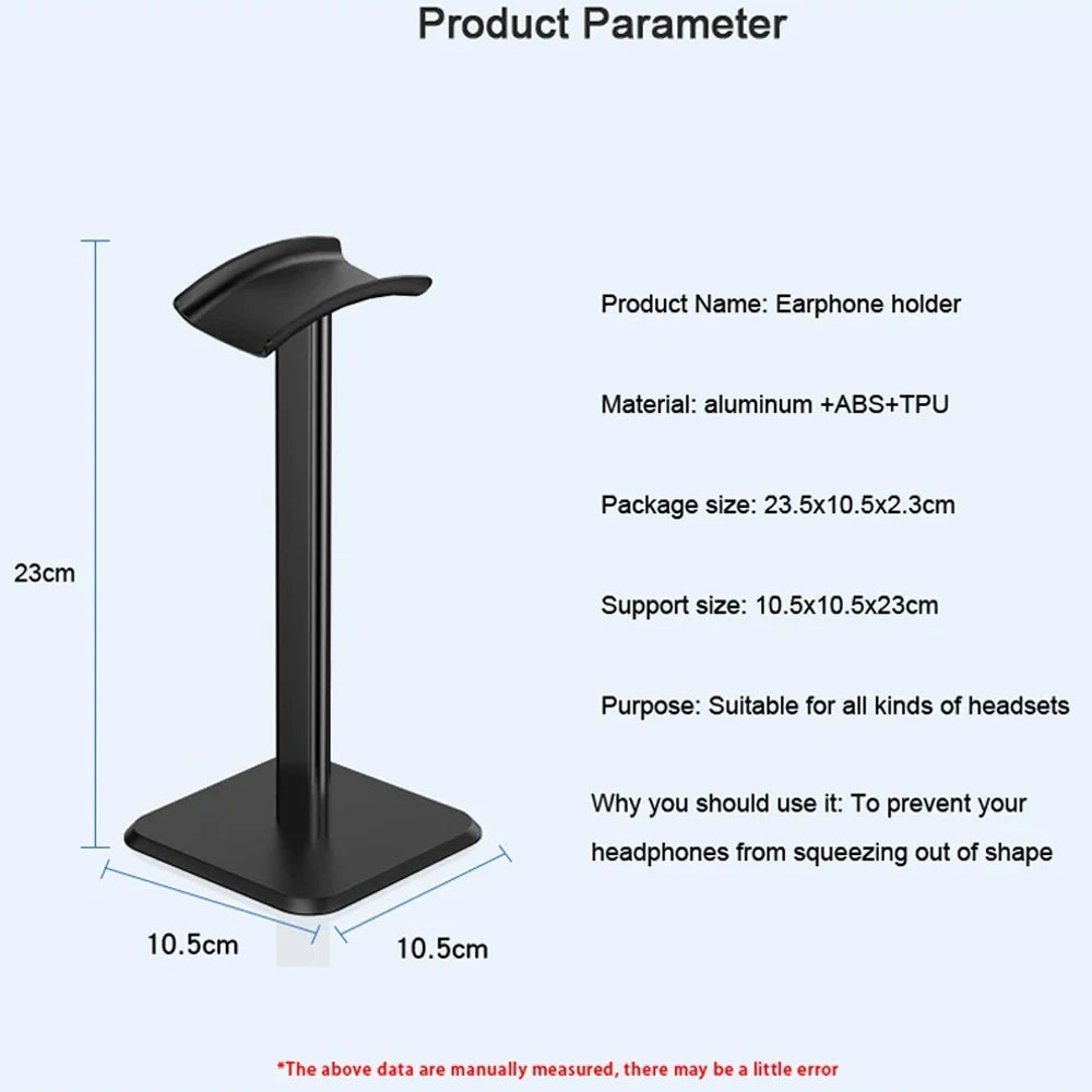 Aluminum Gaming Headset Stand for Desk Setup